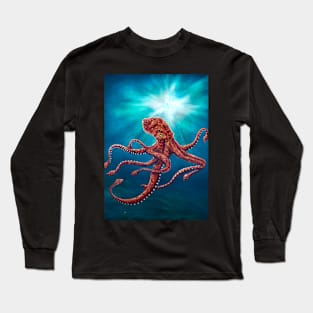 Hank The Octopus! Long Sleeve T-Shirt